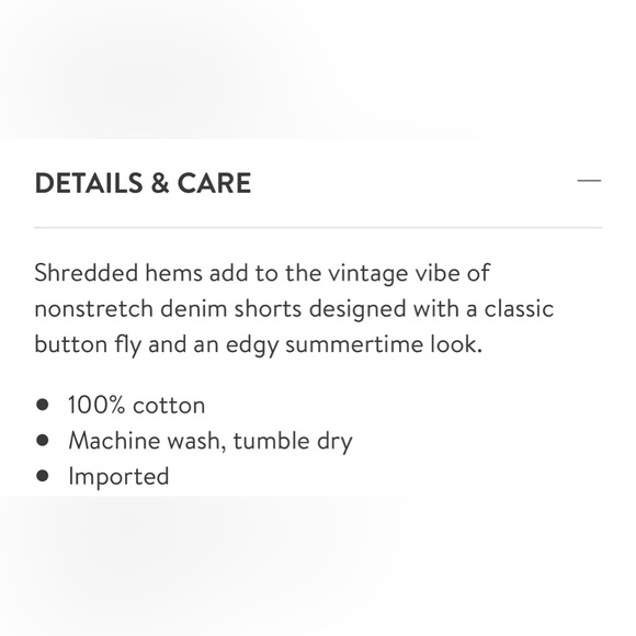 Levi’s 501 Original Cutoff Denim Shorts - Picture 7 of 7